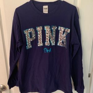 Pink Victoria’s Secret Long-sleeve t-shirt